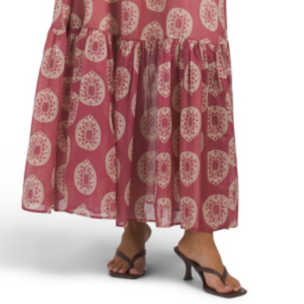 NWT MAGARI Made In Italy Long Sleeve Maxi Dress Size US XL - Picture 4 of 6